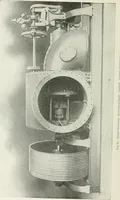 An illustration from Hydraulic engineering; a practical treatise on the principles of water pressure and flow and their application to the development of water power, including the calculation, design and construction of water wheels, turbines, and other details of hydraulic power plants (1909)
