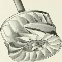 Picture 128 of 233 from Hydraulic engineering; a practical treatise on the principles of water pressure and flow and their application to the development of water power, including the calculation, design and construction of water wheels, turbines, and other details of hydraulic power plants (1909), leaf 231