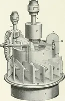 An illustration from Hydraulic engineering; a practical treatise on the principles of water pressure and flow and their application to the development of water power, including the calculation, design and construction of water wheels, turbines, and other details of hydraulic power plants (1909)