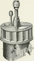 An illustration from Hydraulic engineering; a practical treatise on the principles of water pressure and flow and their application to the development of water power, including the calculation, design and construction of water wheels, turbines, and other details of hydraulic power plants (1909)