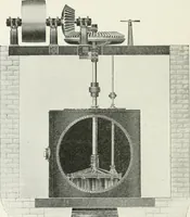 An illustration from Hydraulic engineering; a practical treatise on the principles of water pressure and flow and their application to the development of water power, including the calculation, design and construction of water wheels, turbines, and other details of hydraulic power plants (1909)
