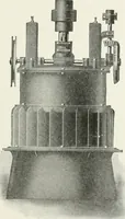 An illustration from Hydraulic engineering; a practical treatise on the principles of water pressure and flow and their application to the development of water power, including the calculation, design and construction of water wheels, turbines, and other details of hydraulic power plants (1909)