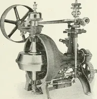 An illustration from Hydraulic engineering; a practical treatise on the principles of water pressure and flow and their application to the development of water power, including the calculation, design and construction of water wheels, turbines, and other details of hydraulic power plants (1909)