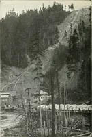 An illustration from Hydraulic engineering; a practical treatise on the principles of water pressure and flow and their application to the development of water power, including the calculation, design and construction of water wheels, turbines, and other details of hydraulic power plants (1909)