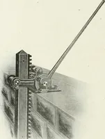 An illustration from Hydraulic engineering; a practical treatise on the principles of water pressure and flow and their application to the development of water power, including the calculation, design and construction of water wheels, turbines, and other details of hydraulic power plants (1909)
