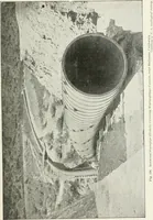 An illustration from Hydraulic engineering; a practical treatise on the principles of water pressure and flow and their application to the development of water power, including the calculation, design and construction of water wheels, turbines, and other details of hydraulic power plants (1909)