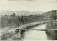 An illustration from Hydraulic engineering; a practical treatise on the principles of water pressure and flow and their application to the development of water power, including the calculation, design and construction of water wheels, turbines, and other details of hydraulic power plants (1909)