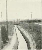 An illustration from Hydraulic engineering; a practical treatise on the principles of water pressure and flow and their application to the development of water power, including the calculation, design and construction of water wheels, turbines, and other details of hydraulic power plants (1909)