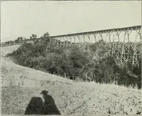 An illustration from Hydraulic engineering; a practical treatise on the principles of water pressure and flow and their application to the development of water power, including the calculation, design and construction of water wheels, turbines, and other details of hydraulic power plants (1909)