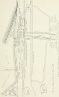 An illustration from Hydraulic engineering; a practical treatise on the principles of water pressure and flow and their application to the development of water power, including the calculation, design and construction of water wheels, turbines, and other details of hydraulic power plants (1909)