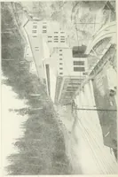 An illustration from Hydraulic engineering; a practical treatise on the principles of water pressure and flow and their application to the development of water power, including the calculation, design and construction of water wheels, turbines, and other details of hydraulic power plants (1909)