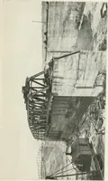 An illustration from Hydraulic engineering; a practical treatise on the principles of water pressure and flow and their application to the development of water power, including the calculation, design and construction of water wheels, turbines, and other details of hydraulic power plants (1909)