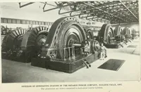 An illustration from Hydraulic engineering; a practical treatise on the principles of water pressure and flow and their application to the development of water power, including the calculation, design and construction of water wheels, turbines, and other details of hydraulic power plants (1909)