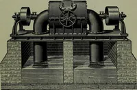An illustration from Hydraulic motors, with related subjects, including centrifugal pumps, pipes, and open channels, designed as a text-book for engineering schools (1905)