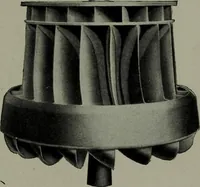 An illustration from Hydraulic motors, with related subjects, including centrifugal pumps, pipes, and open channels, designed as a text-book for engineering schools (1905)