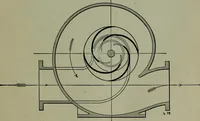 An illustration from Hydraulic motors, with related subjects, including centrifugal pumps, pipes, and open channels, designed as a text-book for engineering schools (1905)