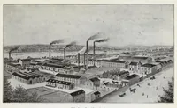 An illustration from Hydron blue G and R : patented : paste 20% and powder (1911)