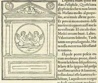 Picture 12 of 53 from Hypnerotomachia Poliphili : ubi humana omnia non nisi somnium esse docet atque obiter plurima scitu sane quam digna commemorat, leaf 136
