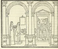 Picture 27 of 53 from Hypnerotomachia Poliphili : ubi humana omnia non nisi somnium esse docet atque obiter plurima scitu sane quam digna commemorat, leaf 218