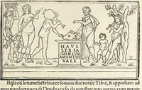 Picture 34 of 53 from Hypnerotomachia Poliphili : ubi humana omnia non nisi somnium esse docet atque obiter plurima scitu sane quam digna commemorat, leaf 253