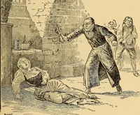 An illustration from Hypnotism, its facts, theories and related phenomena, with explanatory anecdotes (1900)