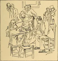 An illustration from Hypnotism, its facts, theories and related phenomena, with explanatory anecdotes (1900)