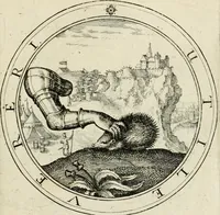 Picture 55 of 61 from Iacobi â Bruck Angermundt cogn. Sil. Emblemata moralia & bellica : nunc recens in lucem edita (1615), leaf 116
