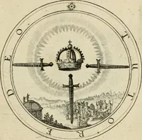 An illustration from Iacobi â Bruck Angermundt cogn. Sil. Emblemata moralia & bellica : nunc recens in lucem edita (1615)