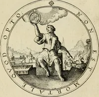 An illustration from Iacobi â Bruck Angermundt cogn. Sil. Emblemata moralia & bellica : nunc recens in lucem edita (1615)