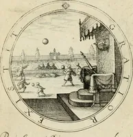 An illustration from Iacobi â Bruck Angermundt cogn. Sil. Emblemata moralia & bellica : nunc recens in lucem edita (1615)
