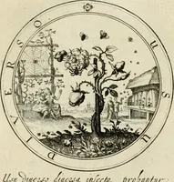 An illustration from Iacobi â Bruck Angermundt cogn. Sil. Emblemata moralia & bellica : nunc recens in lucem edita (1615)