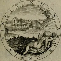 An illustration from Iacobi Bornitii I.C. Emblematum sacrorum et civilium miscellaneorum : sylloge prior [-posterior] (1659)