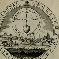 An illustration from Iacobi Bornitii I.C. Emblematum sacrorum et civilium miscellaneorum : sylloge prior [-posterior] (1659)