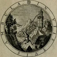 An illustration from Iacobi Bornitii I.C. Emblematum sacrorum et civilium miscellaneorum : sylloge prior [-posterior] (1659)