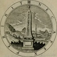 An illustration from Iacobi Bornitii I.C. Emblematum sacrorum et civilium miscellaneorum : sylloge prior [-posterior] (1659)