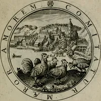 An illustration from Iacobi Bornitii I.C. Emblematum sacrorum et civilium miscellaneorum : sylloge prior [-posterior] (1659)