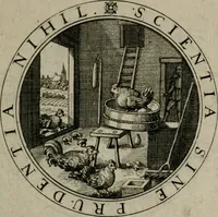 Picture 70 of 101 from Iacobi Bornitii I.C. Emblematum sacrorum et civilium miscellaneorum : sylloge prior [-posterior] (1659), leaf 152