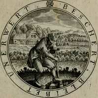 An illustration from Iacobi Bornitii I.C. Emblematum sacrorum et civilium miscellaneorum : sylloge prior [-posterior] (1659)