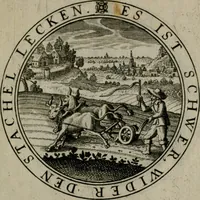 Picture 80 of 101 from Iacobi Bornitii I.C. Emblematum sacrorum et civilium miscellaneorum : sylloge prior [-posterior] (1659), leaf 172
