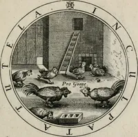 An illustration from Iacobi Bornitii I.C. Emblematum sacrorum et civilium miscellaneorum : sylloge prior [-posterior] (1659)