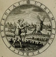 An illustration from Iacobi Bornitii I.C. Emblematum sacrorum et civilium miscellaneorum : sylloge prior [-posterior] (1659)