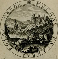An illustration from Iacobi Bornitii I.C. Emblematum sacrorum et civilium miscellaneorum : sylloge prior [-posterior] (1659)