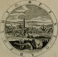 An illustration from Iacobi Bornitii I.C. Emblematum sacrorum et civilium miscellaneorum : sylloge prior [-posterior] (1659)