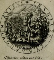 An illustration from Iacobi Bornitii I.C. Emblematum sacrorum et civilium miscellaneorum : sylloge prior [-posterior] (1659)