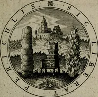 An illustration from Iacobi Bornitii I.C. Emblematum sacrorum et civilium miscellaneorum : sylloge prior [-posterior] (1659)