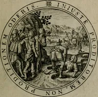 An illustration from Iacobi Bornitii I.C. Emblematum sacrorum et civilium miscellaneorum : sylloge prior [-posterior] (1659)