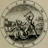 Picture 38 of 101 from Iacobi Bornitii I.C. Emblematum sacrorum et civilium miscellaneorum : sylloge prior [-posterior] (1659), leaf 86