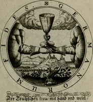 An illustration from Iacobi Bornitii I.C. Emblematum sacrorum et civilium miscellaneorum : sylloge prior [-posterior] (1659)