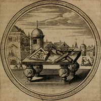 Picture 26 of 56 from Iacobi â Bruck Angermunt cogn. Emblemata Politica : Quibus ea, quæ ad principatum spectant, breviter demonstrantur, singuloru[m] verò explicatio fusius proponitur ; Opus novum (1618), leaf 106