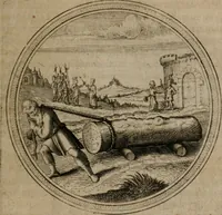 An illustration from Iacobi â Bruck Angermunt cogn. Emblemata Politica : Quibus ea, quæ ad principatum spectant, breviter demonstrantur, singuloru[m] verò explicatio fusius proponitur ; Opus novum (1618)